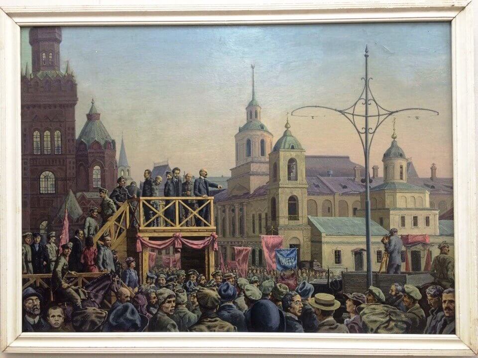 Революція – у творах митців