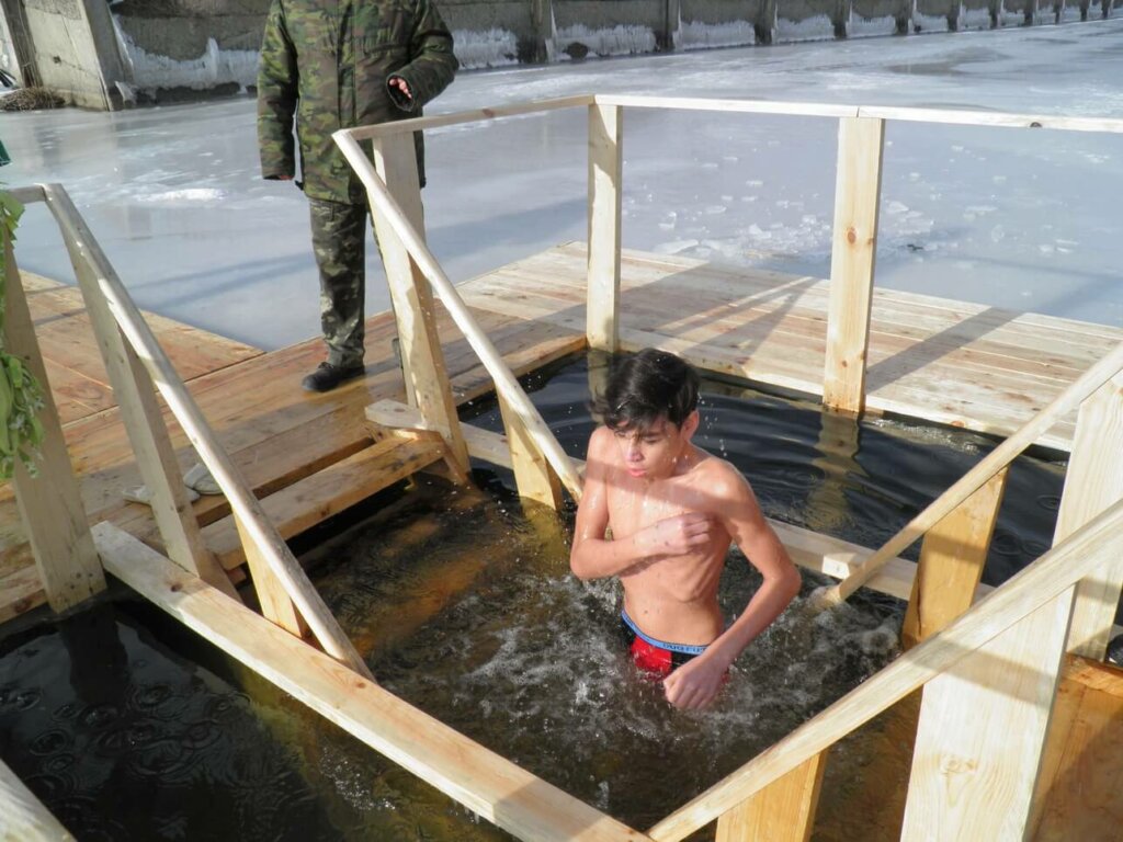 З молитвою –  в «йордань»
