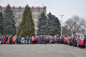 Зимовi гуляння в Григорiополi