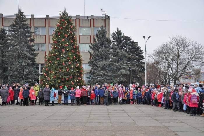 Зимовi гуляння в Григорiополi