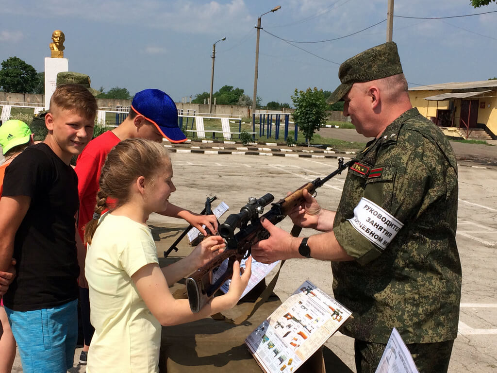 В гостях у захисників