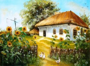 Українська xата