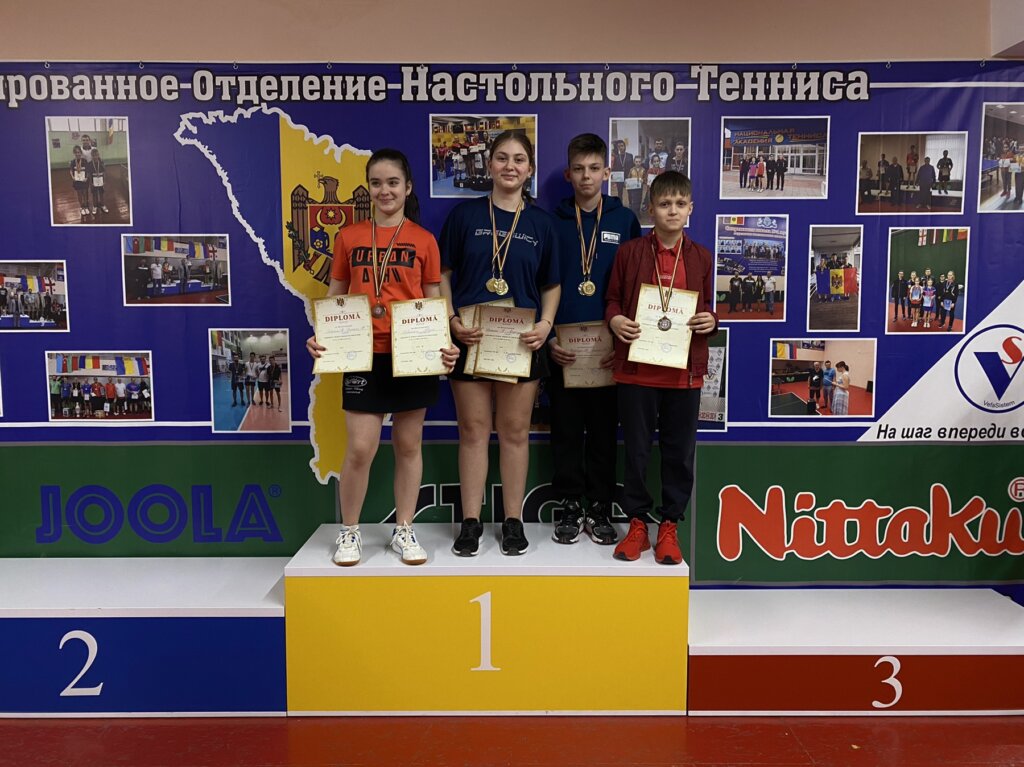 Олександра ДУМІНІК – зірка настільного тенісу Придністров’я