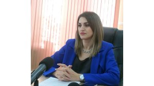 Брифінг Христини Албул  для придністровських ЗМІ