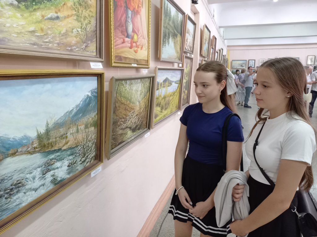Пейзажі рідного краю на полотні