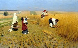 Липень – трудар,  сінозбирач і жнивар